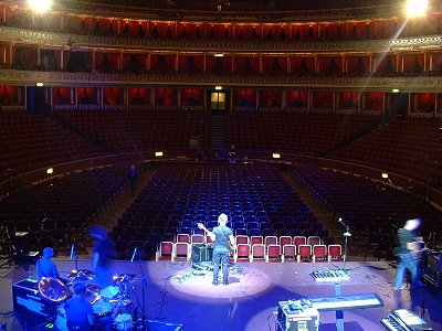 Delirious? at the Royal Albert Hall during sound check
