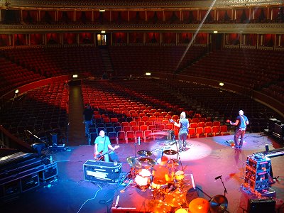 Delirious? at the Royal Albert Hall during sound check