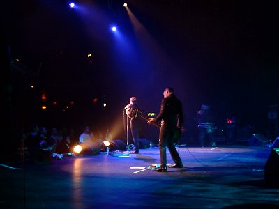 Photo from the side of stage Photo from the side of stage