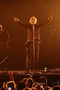 Martin arms outstretched